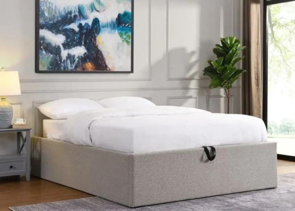 Oasis Gas Lift Base + Optional Headboard